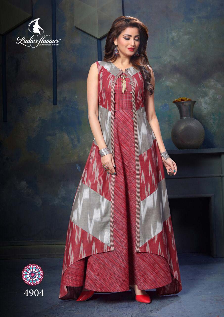 Ram-Leela Vol-4 Ladies Flavour ikkat Cotton Kurti Ram-Leela Vol-4 Ladies Flavour ikkat Cotton Kurti
